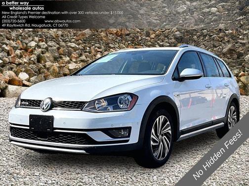 Pure White 2017 Volkswagen Golf Alltrack TSI SE