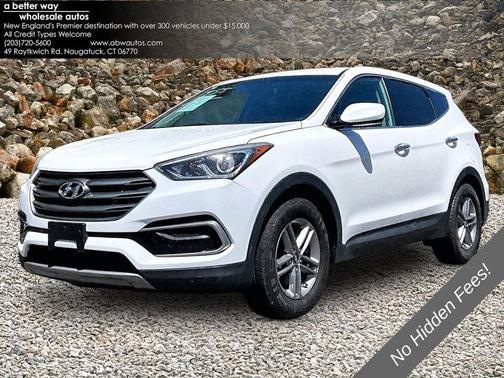 Frost White Pearl 2017 Hyundai Santa Fe Sport 2.4L