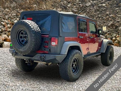 Deep Cherry Red Crystal Pearlcoat 2012 Jeep Wrangler Unlimited Rubicon