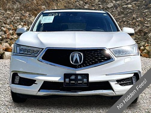 White 2019 Acura MDX 3.5L Technology & A-Spec Pkgs