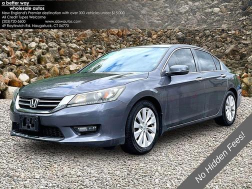 Gray 2015 Honda Accord EX