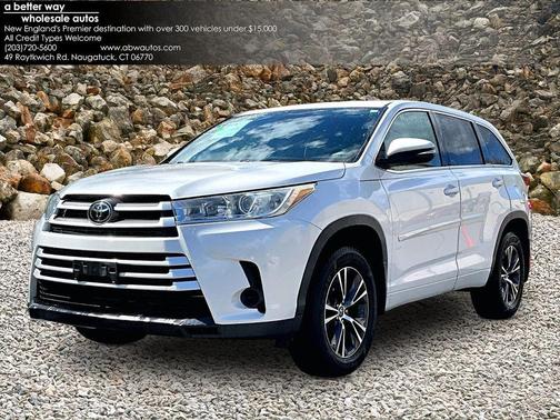 Blizzard Pearl 2018 Toyota Highlander LE