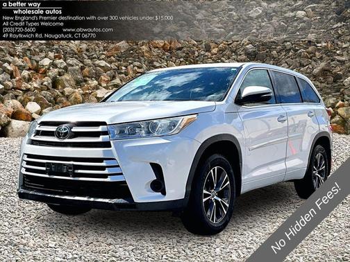 Blizzard Pearl 2018 Toyota Highlander LE