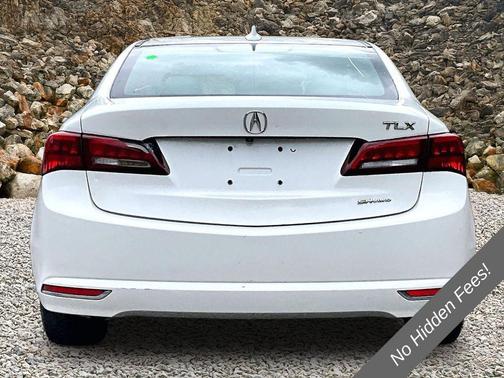 White 2015 Acura TLX V6 Tech