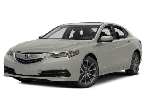 White 2015 Acura TLX V6 Tech