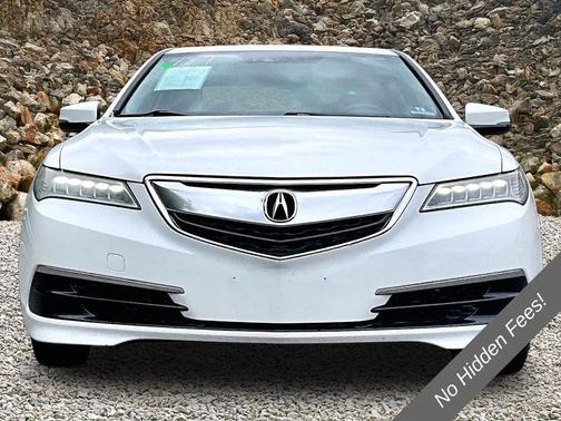 White 2015 Acura TLX V6 Tech
