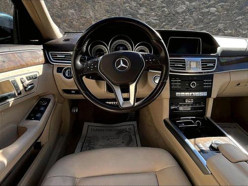 Blue 2016 Mercedes-Benz E-Class E 350
