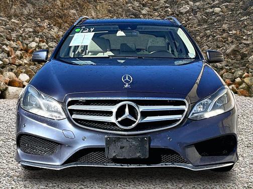Blue 2016 Mercedes-Benz E-Class E 350