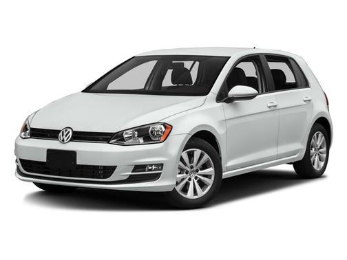 Blue 2017 Volkswagen Golf TSI Wolfsburg Edition 4-Door