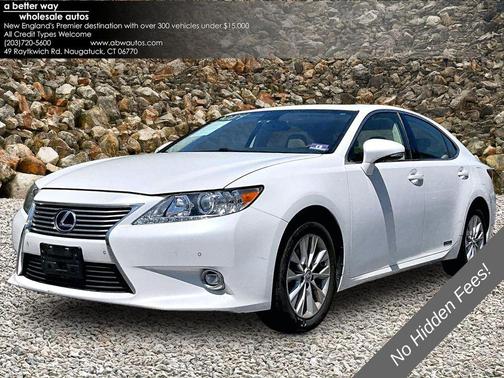Starfire Pearl 2015 Lexus ES 300h Base