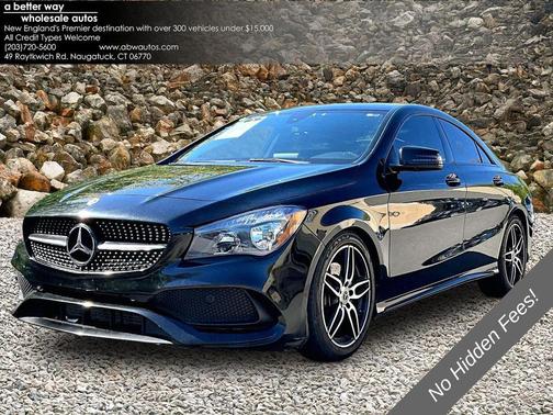 Black 2019 Mercedes-Benz CLA 250 4MATIC