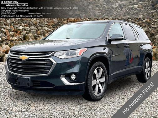 Graphite Metallic 2019 Chevrolet Traverse LT Leather