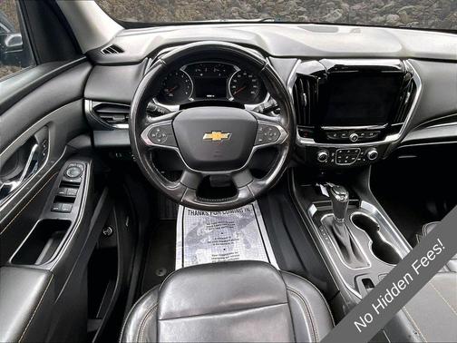 Graphite Metallic 2019 Chevrolet Traverse LT Leather