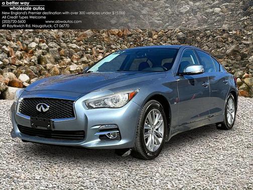 Hagane Blue 2014 INFINITI Q50 Premium