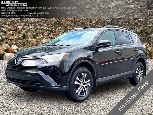 Black 2017 Toyota RAV4 LE