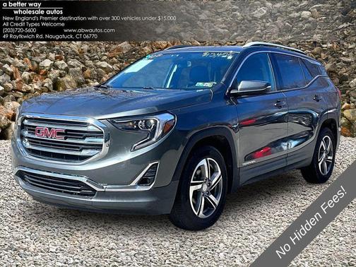 Graphite Gray Metallic 2020 GMC Terrain SLT