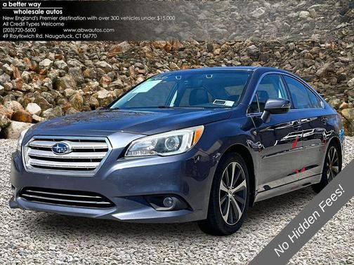 Carbide Gray Metallic 2017 Subaru Legacy Limited