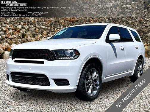 White Knuckle Clearcoat 2020 Dodge Durango GT Plus