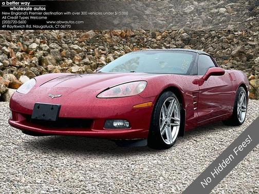 Magnetic Red Metallic 2005 Chevrolet Corvette Base