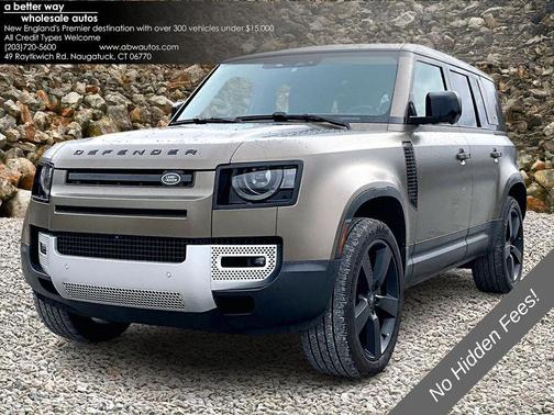 Gold 2024 Land Rover Defender 110 P500 SE