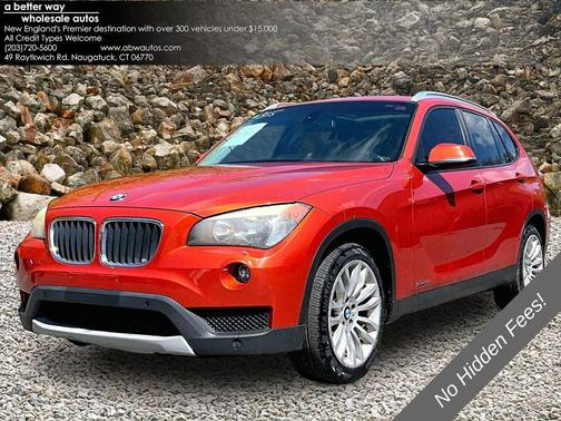 Orange Metallic 2013 BMW X1 sDrive 28i