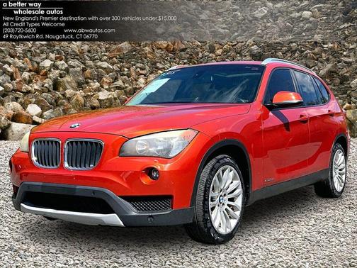 Orange Metallic 2013 BMW X1 sDrive 28i