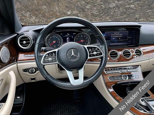 Blue 2019 Mercedes-Benz E-Class 4MATIC