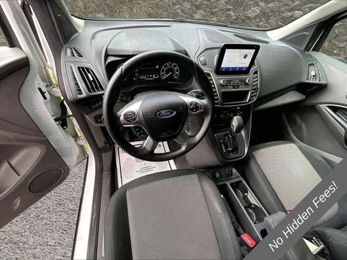 Frozen White 2022 Ford Transit Connect XL Cargo Van