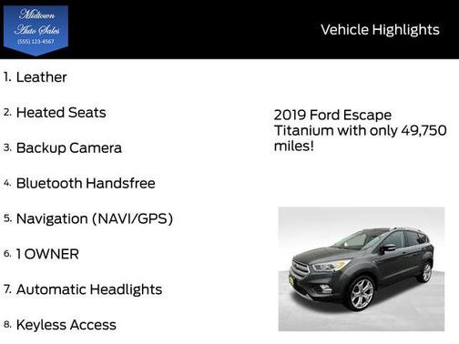 2019 Ford Escape Titanium