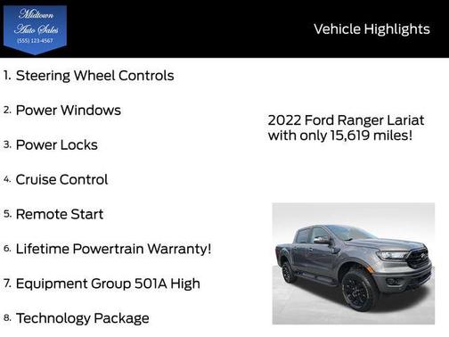 2022 Ford Ranger LARIAT