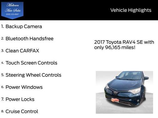 2017 Toyota RAV4 SE