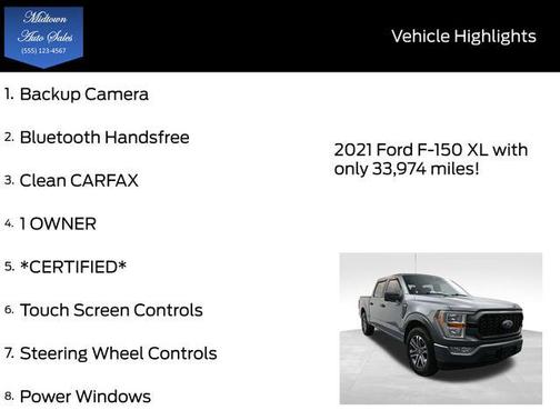 2021 Ford F-150 XL