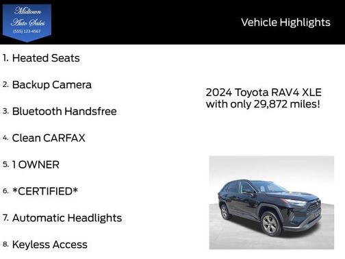 2024 Toyota RAV4 XLE