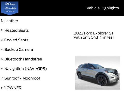2022 Ford Explorer ST