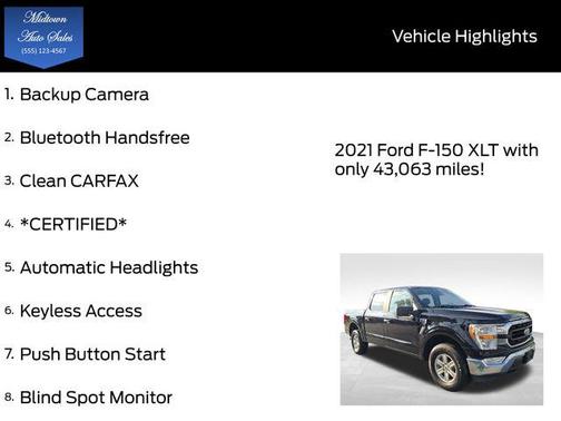 2021 Ford F-150 XLT
