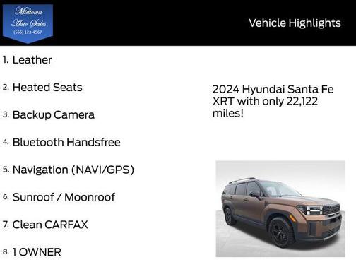2024 Hyundai SANTA FE XRT