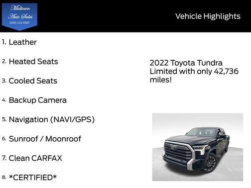 2022 Toyota Tundra Limited
