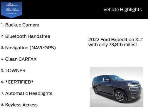2022 Ford Expedition XLT