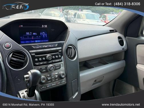 White 2013 Honda Pilot EX-L