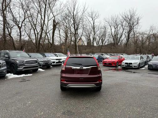 Burgundy 2015 Honda CR-V Touring