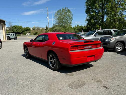 Red 2010 Dodge Challenger SE
