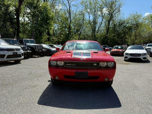 Red 2010 Dodge Challenger SE