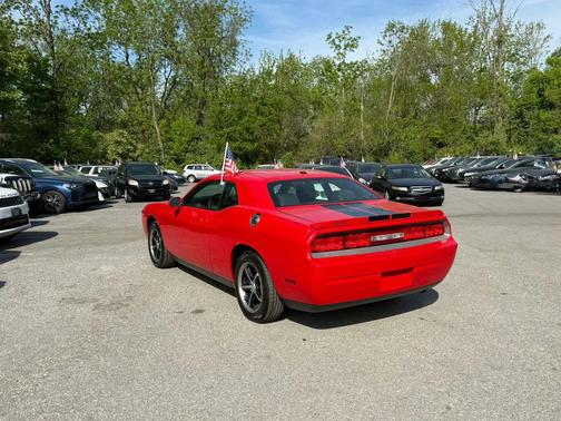 Red 2010 Dodge Challenger SE