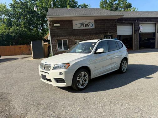 Alpine White 2013 BMW X3 xDrive35i