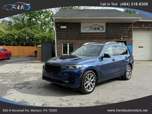 Phytonic Blue Metallic 2020 BMW X7 xDrive40i