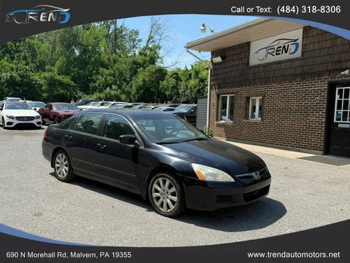 Nighthawk Black Pearl 2007 Honda Accord EX-L