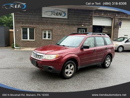 Red 2013 Subaru Forester 2.5X
