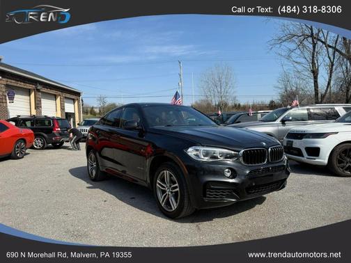 Black 2015 BMW X6 xDrive35i