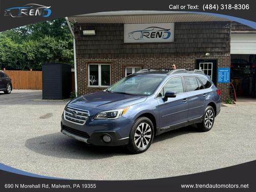 Blue 2017 Subaru Outback 3.6R Limited