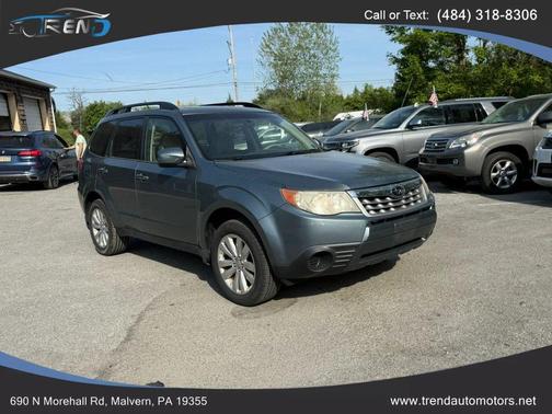 Blue 2012 Subaru Forester 2.5X Premium